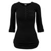 Urban Classics - Long rib turnup Lange ärmel top - Schwarz Product image